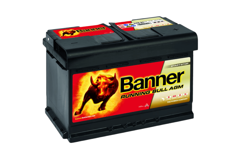 12V 70Ah 720A Banner Running Bull AGM 57001 Autobatterie