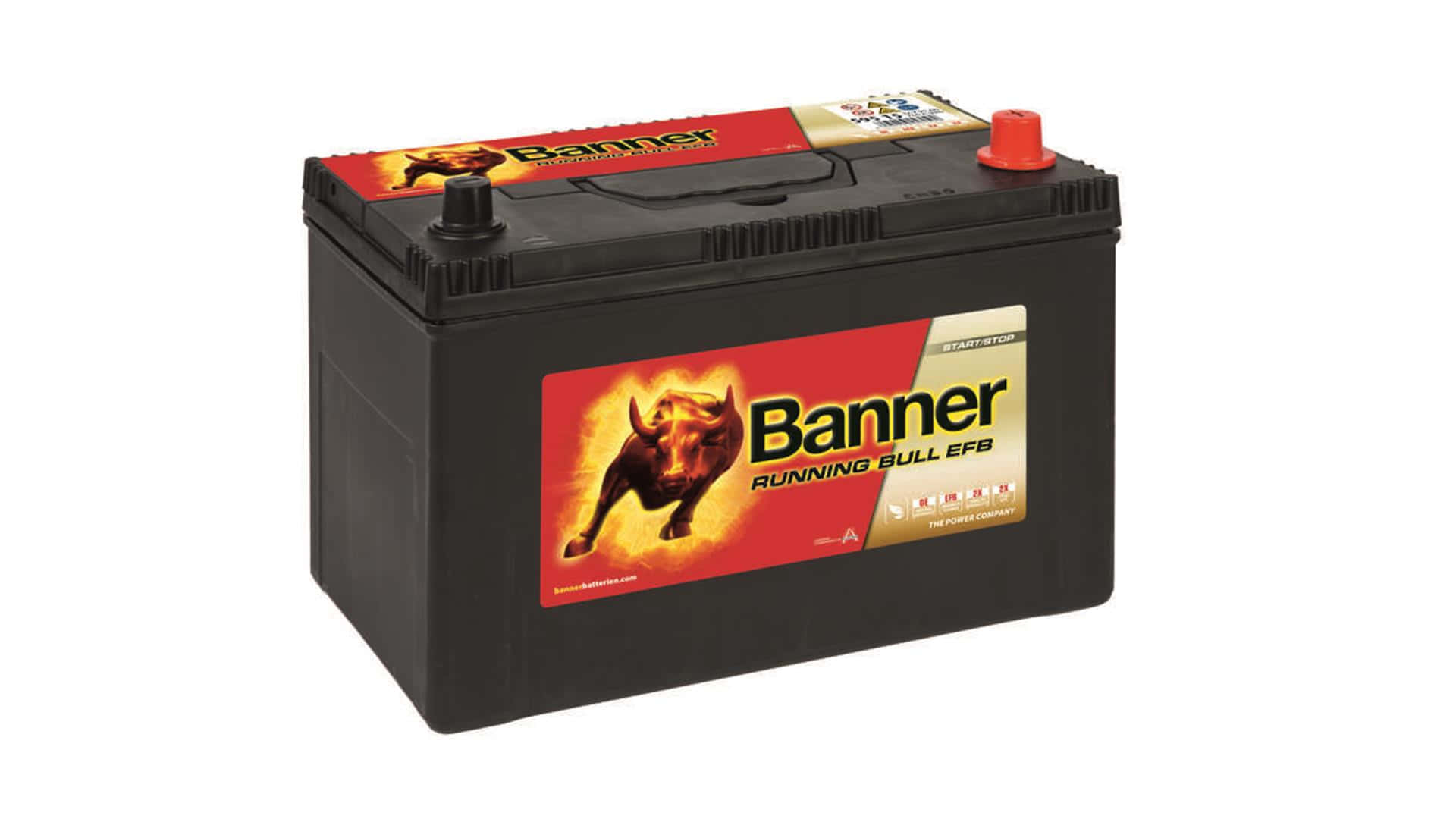 ASIA 12V 95Ah 760A Banner Running Bull EFB 59515 Starterbatterie