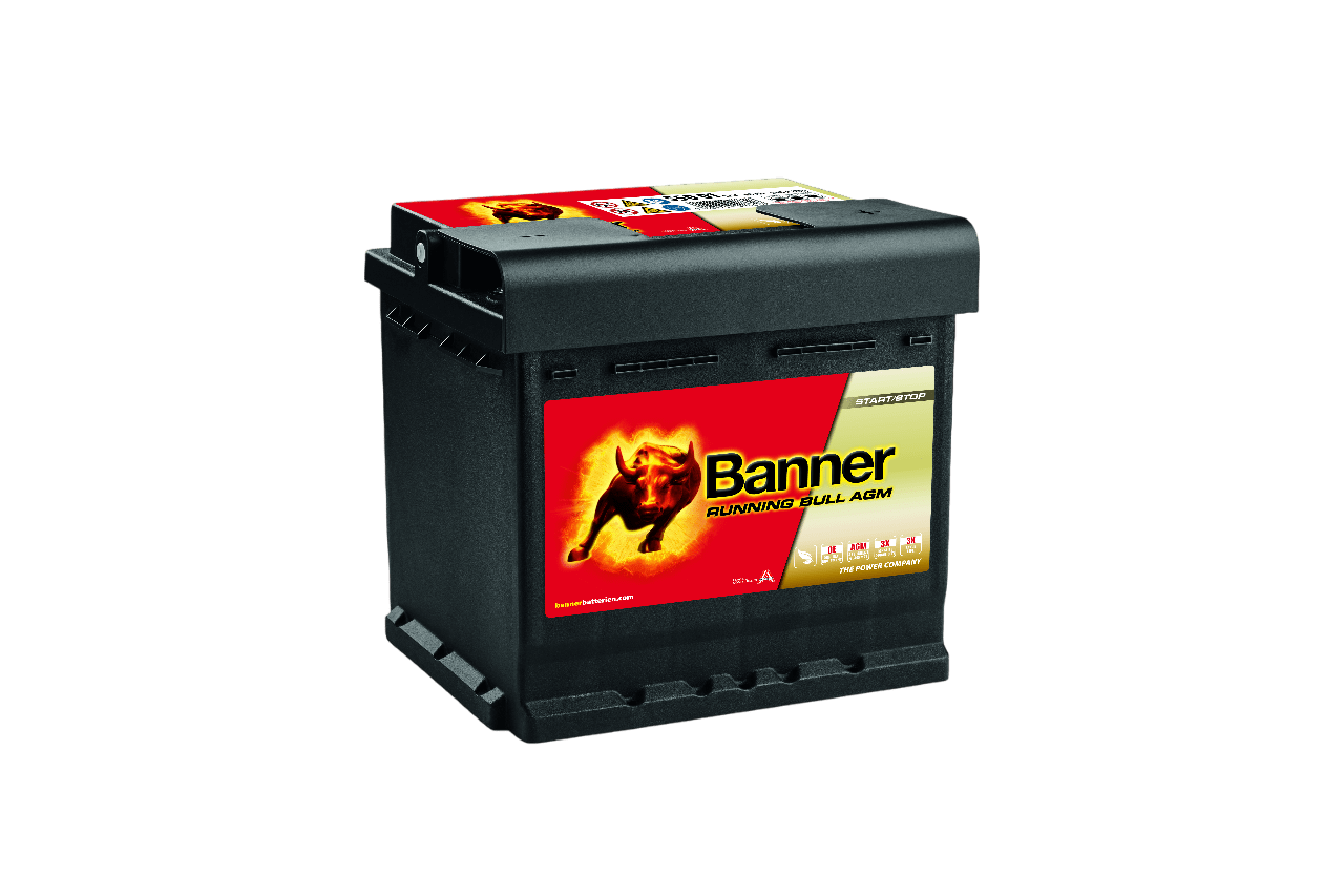 Banner Running Bull AGM 55001 50Ah Starterbatterie 12V 540A