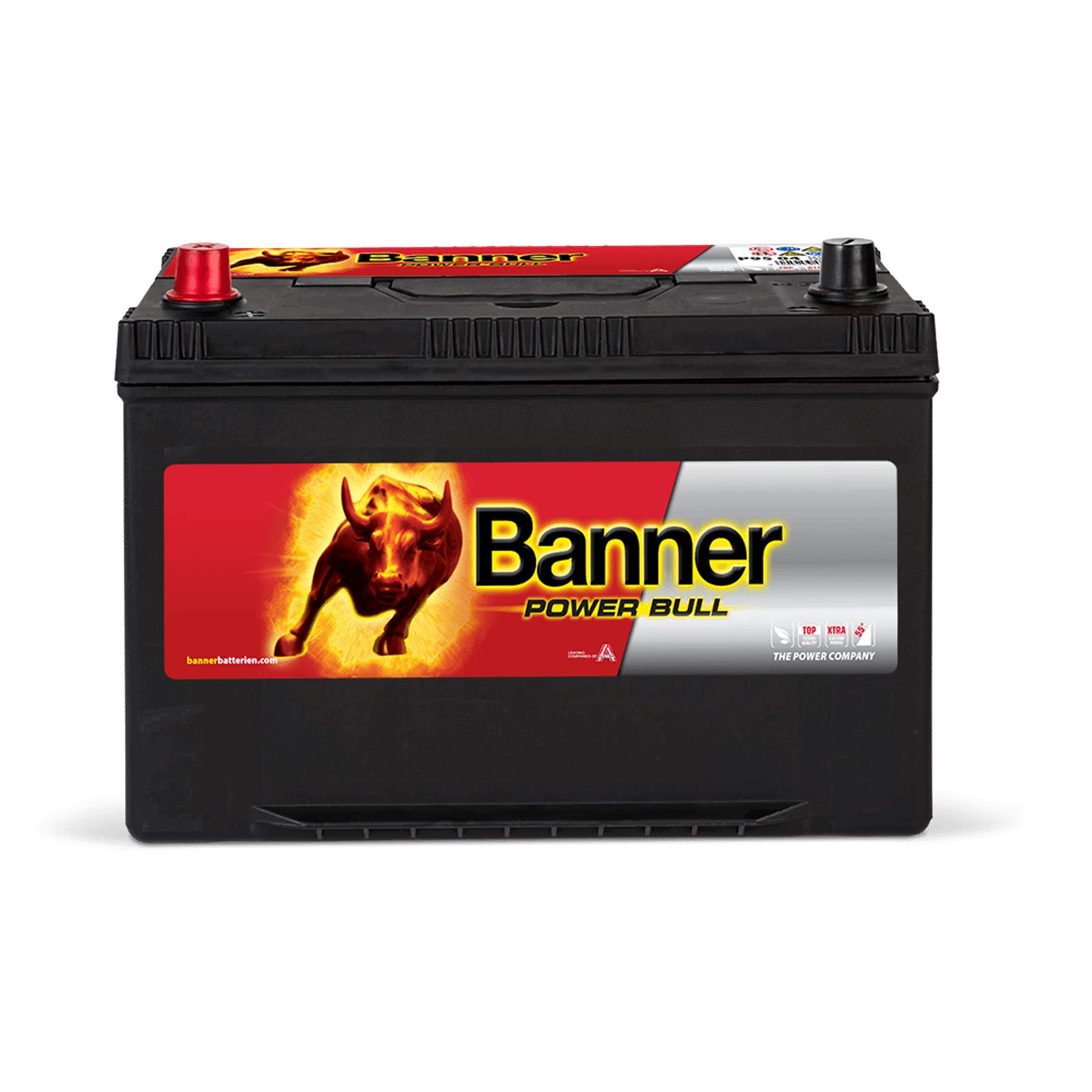 12V 95Ah 740A Banner Power Bull P9505 JIS D31 Starterbatterie