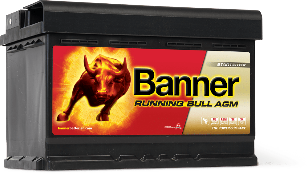 12V 70Ah 720A Banner Running Bull AGM 57001 Autobatterie